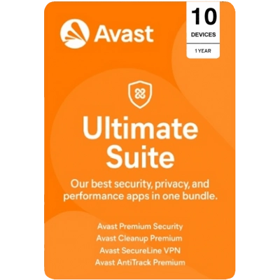 Avast utimate 1 Year for 10 Devices